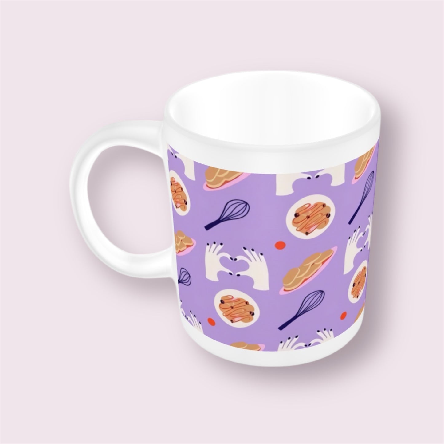 11oz Ceramic Mug – Vibrant & Fun Coffee Cup ☕